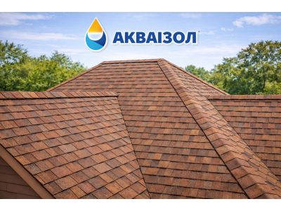 Бітумна черепиця Акваізол у Дніпрі — український виробник сучасної гнучкої покрівлі