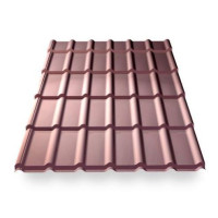 Металочерепиця листова RUUKKI DECORREY GRAND 0,45 mm